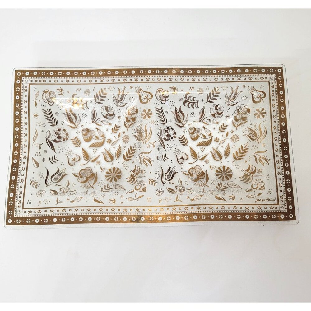 Georges Briard MCM Glass Serving Trays - Picture 6 of 8